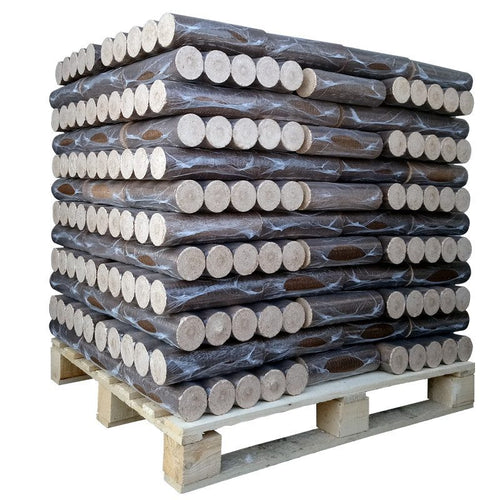 Bûches de bois densifié 100 % feuillus hêtre-chêne – Palette 960 kg