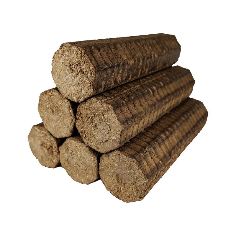 Bûches de bois compressé Haute Performance 100 % feuillus – Palette 42 cartons – vue 3