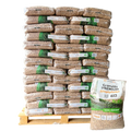 Granulés de bois SimplyPELLET Premium DIN Plus – Palette 65 sacs de 15 kg (975 kg)