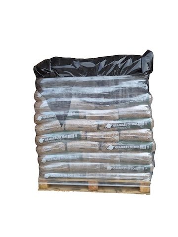 Granulés de bois Eco Bois Énergie DIN Plus – Palette 66 sacs de 15 kg (990 kg) – vue 2