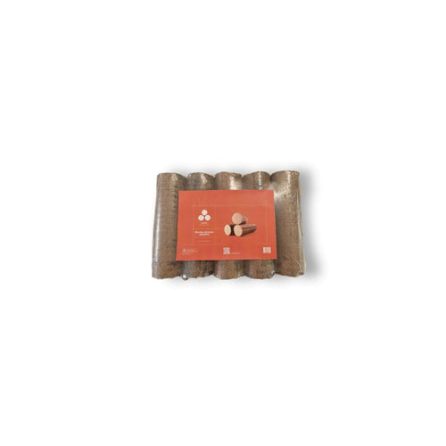 Bûches de bois densifié Premium – Palette 96 paquets de 5 bûches (925 kg) – vue 2