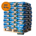 Granulés de bois EO2 DIN+ – Palette 104 sacs de 10 kg (1040 kg)