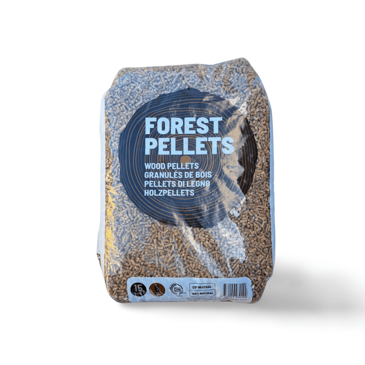 Granulés de bois Forest Pellets ENplus – Palette 65 sacs de 15 kg (975 kg) – vue 2