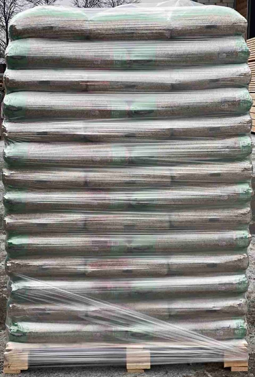 Granulés de bois 100 % naturels – Palette 70 sacs de 15 kg (1050 kg) – vue 3