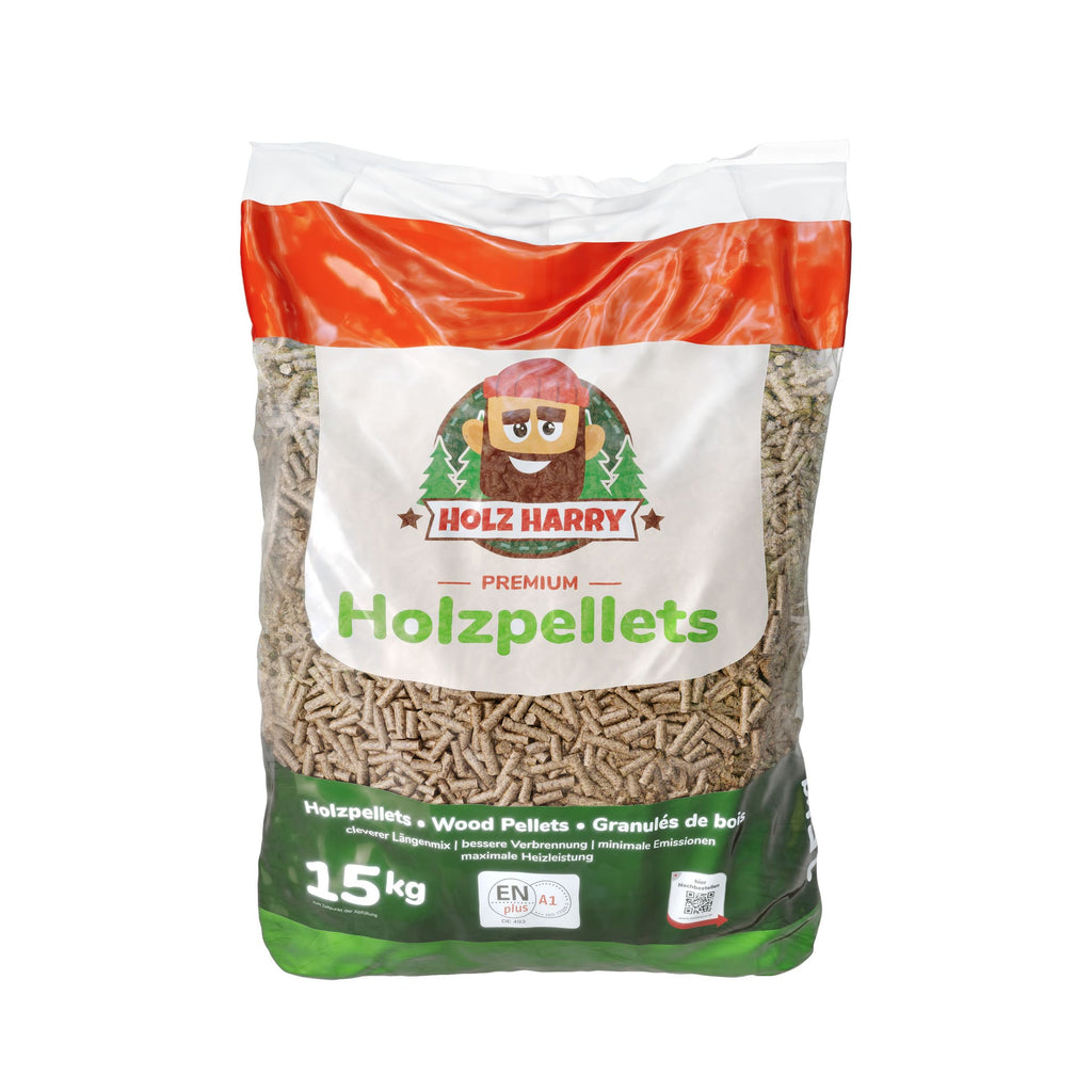 Granulés de bois Harry Holz Premium ENplus A1 – Palette 65 sacs de 15 kg (975 kg) – vue 2
